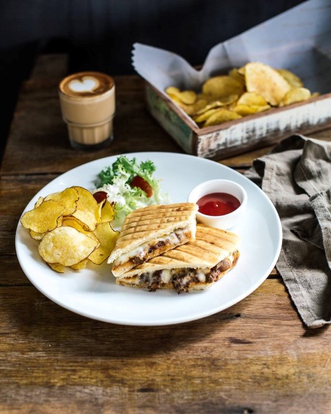 Beef Mushroom Panini (Photo Courtesy @ Brown Coffee & Bakery)