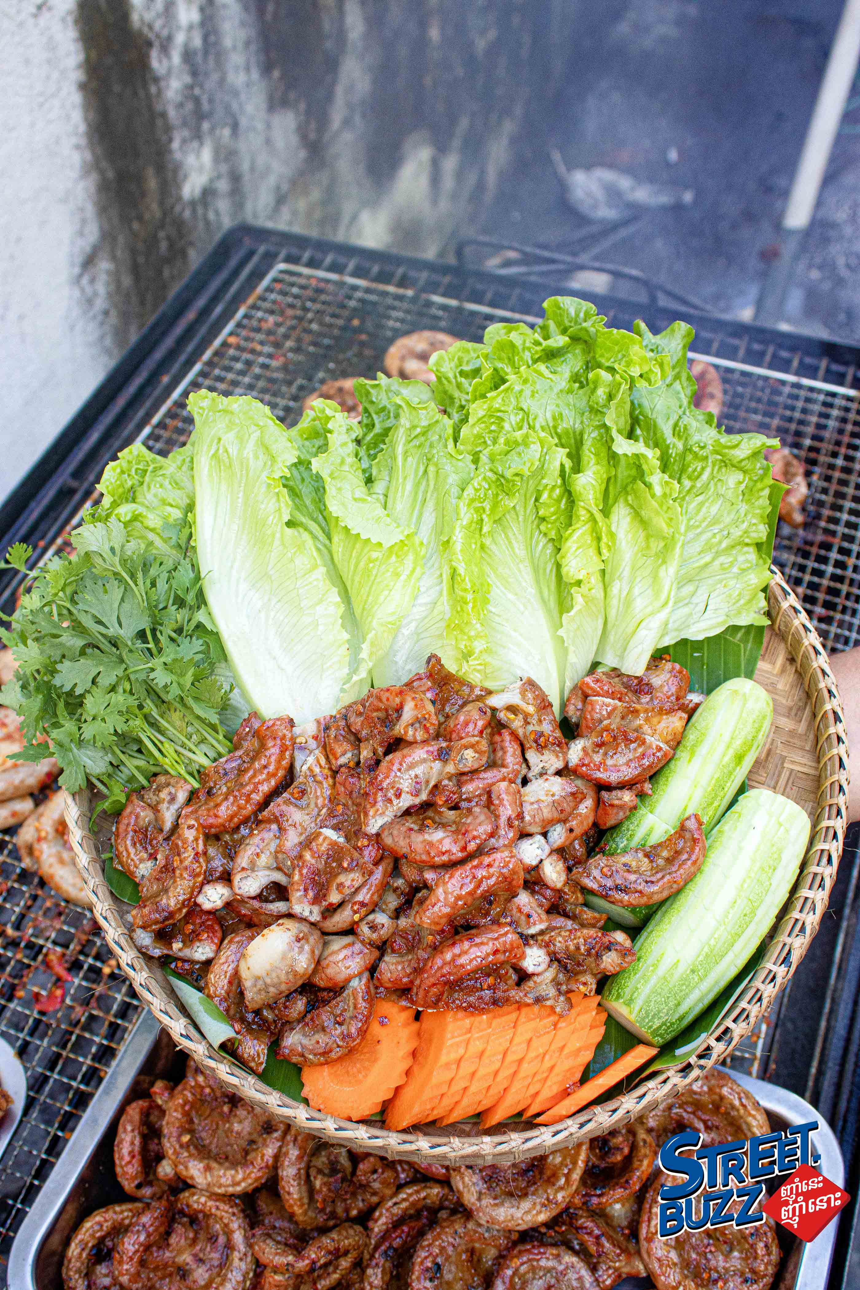 Malis Food Onlinebased Grilled Pork Intestine & Pork Belly shop that