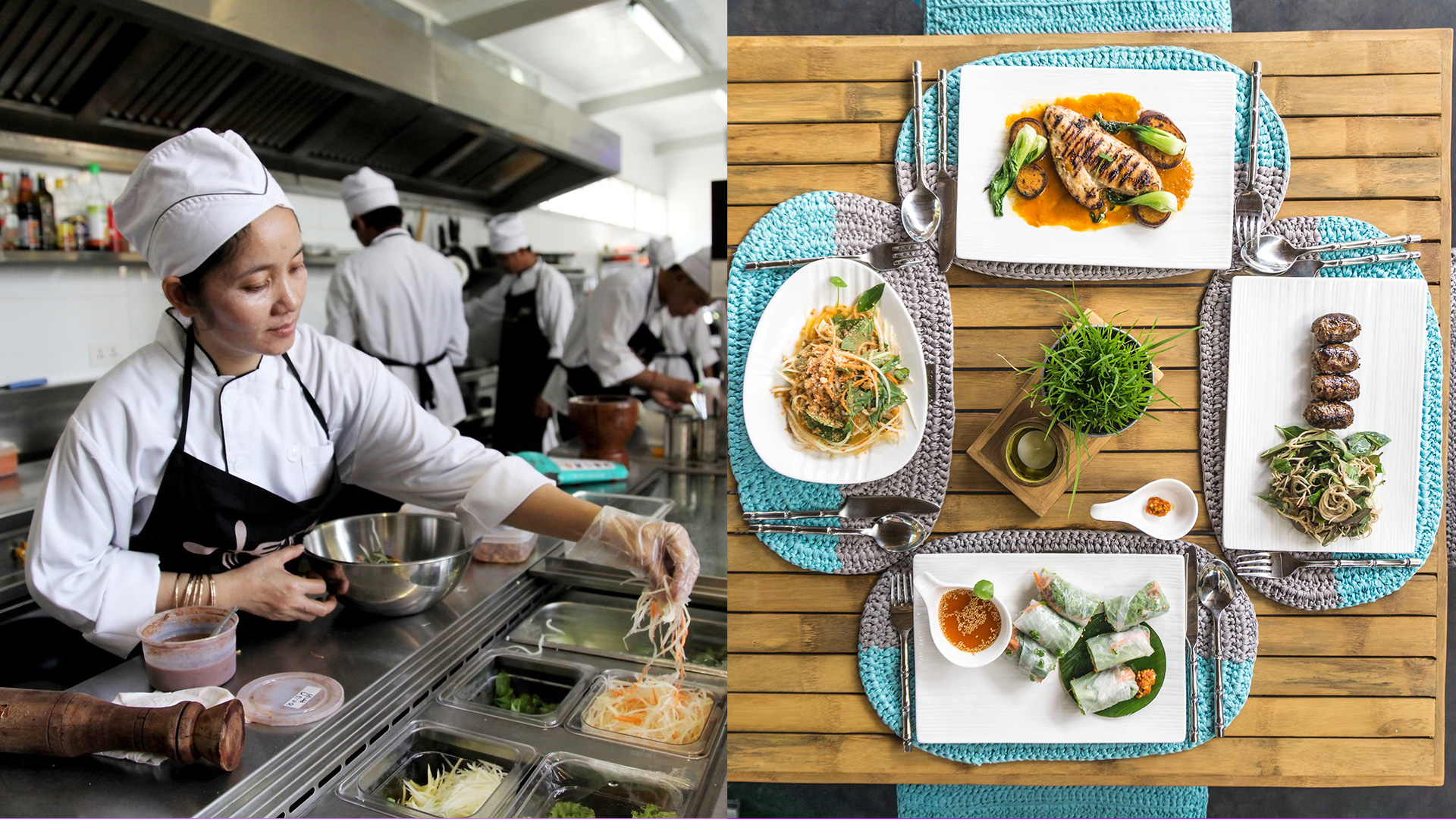 មកទទួលបទពិសោធន៍បែបលំដាប់នៅភោជនីយដ្ឋានអង្គការ Spoons Cafe and Restaurant!