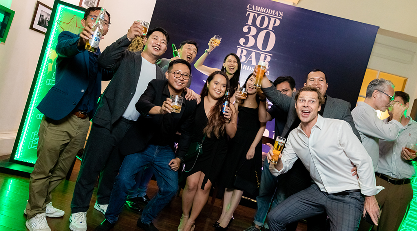 Cambodia to host their first prestigious Top30 Bar Awards this March!