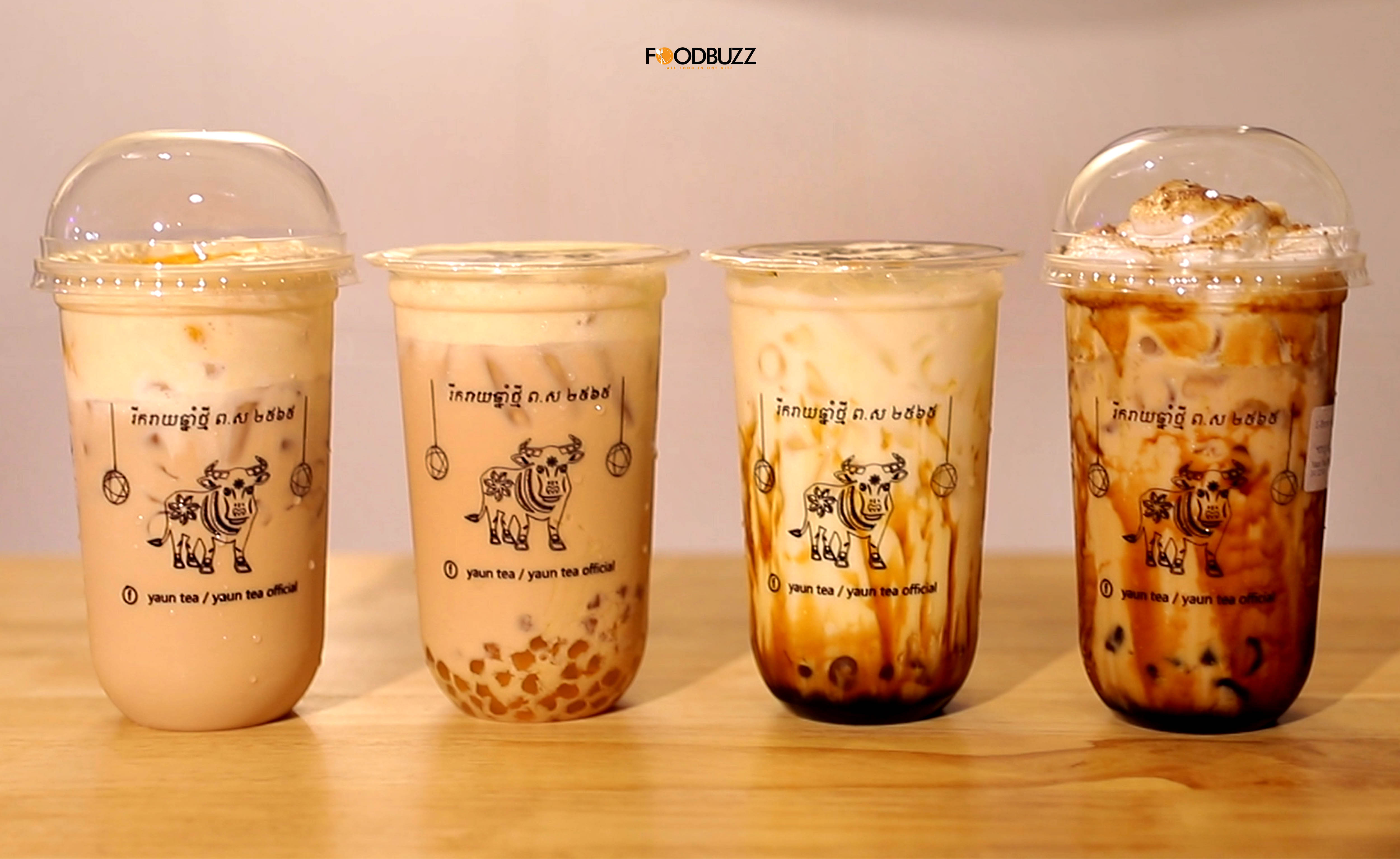 At Yuan Tea Taiwan Milk Tea a Regular Drink Costs only 3500R