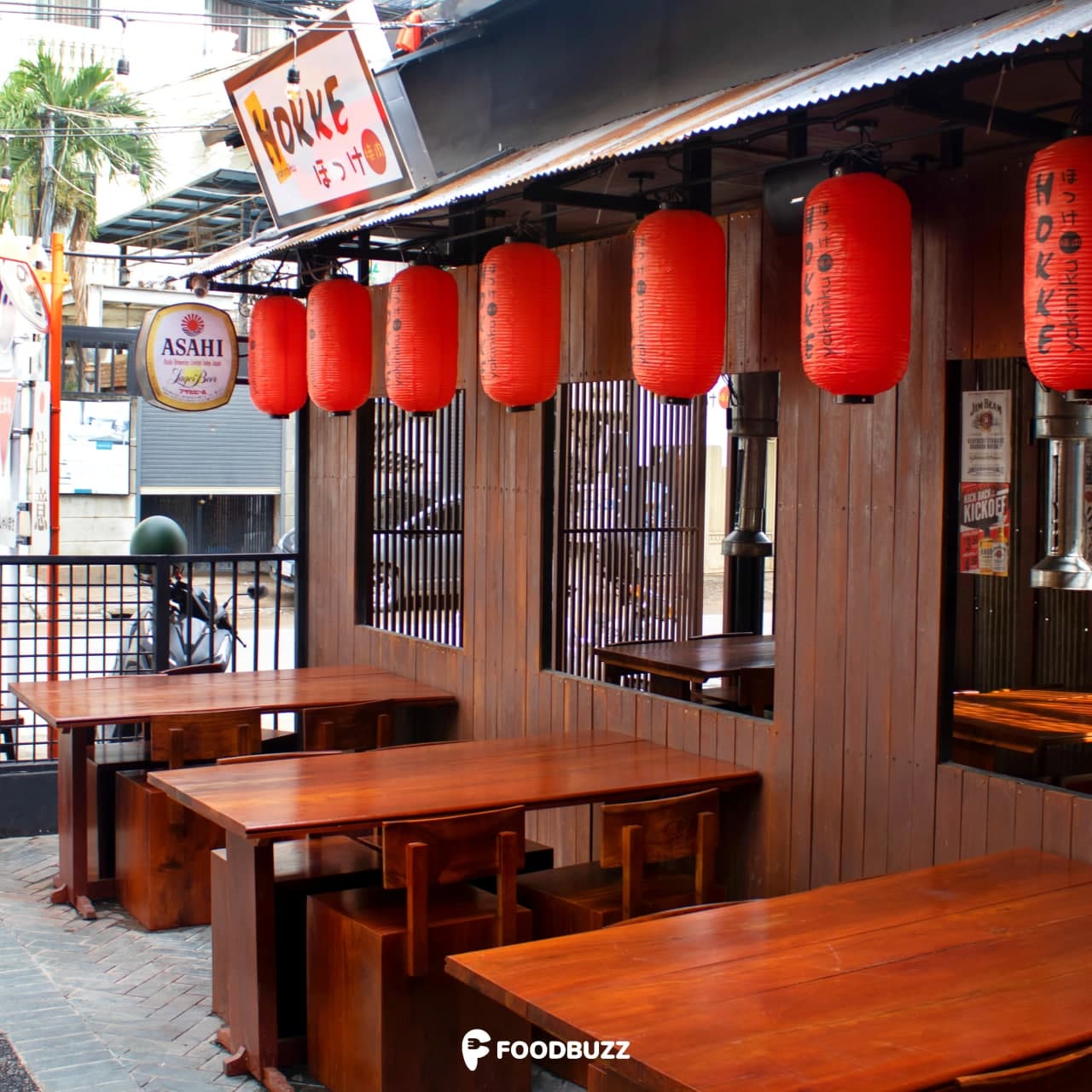 Japanese restaurant discount with outdoor seating