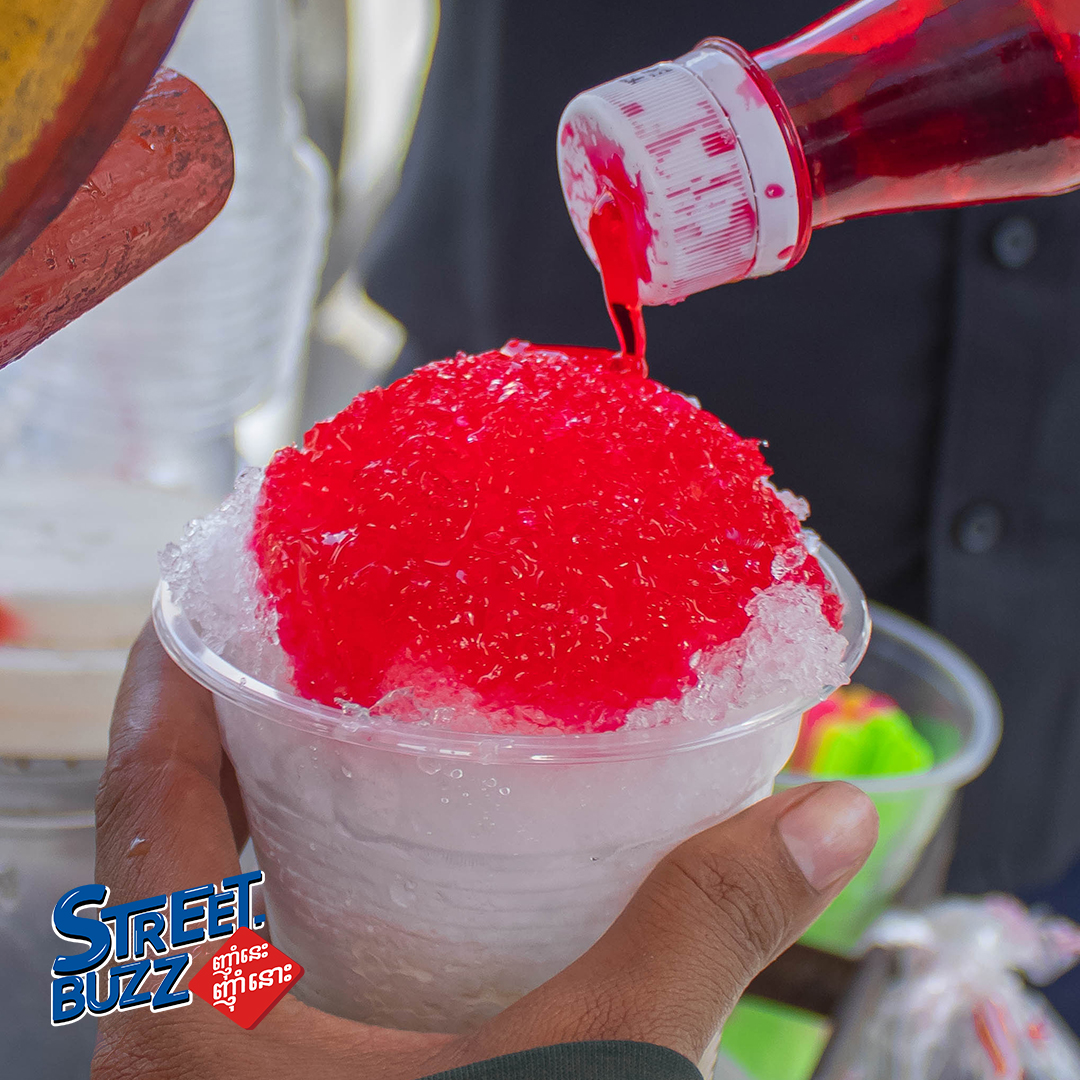 The Shaved Ice from this cart will take you straight back to your