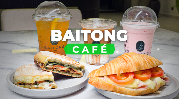 Baitong Café ពណ៌បៃតងដូចឈ្មោះបែបធម្មជាតិពិតៗ