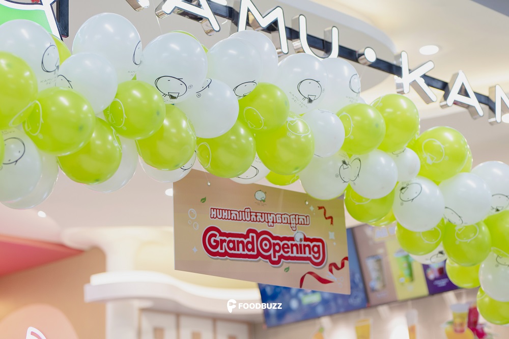 Express Food Group Announces the Grand Opening of its 9th Kamu Tea Store in Cambodia