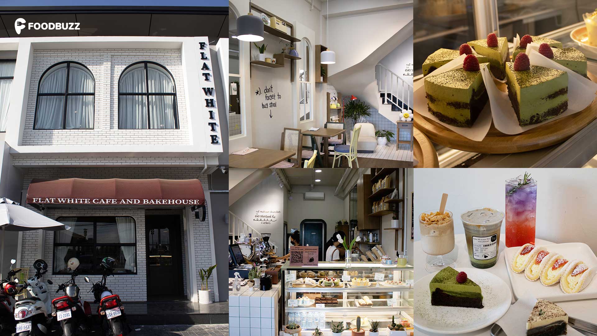 Flat White Cafe Pretty place with unique drinks and desserts