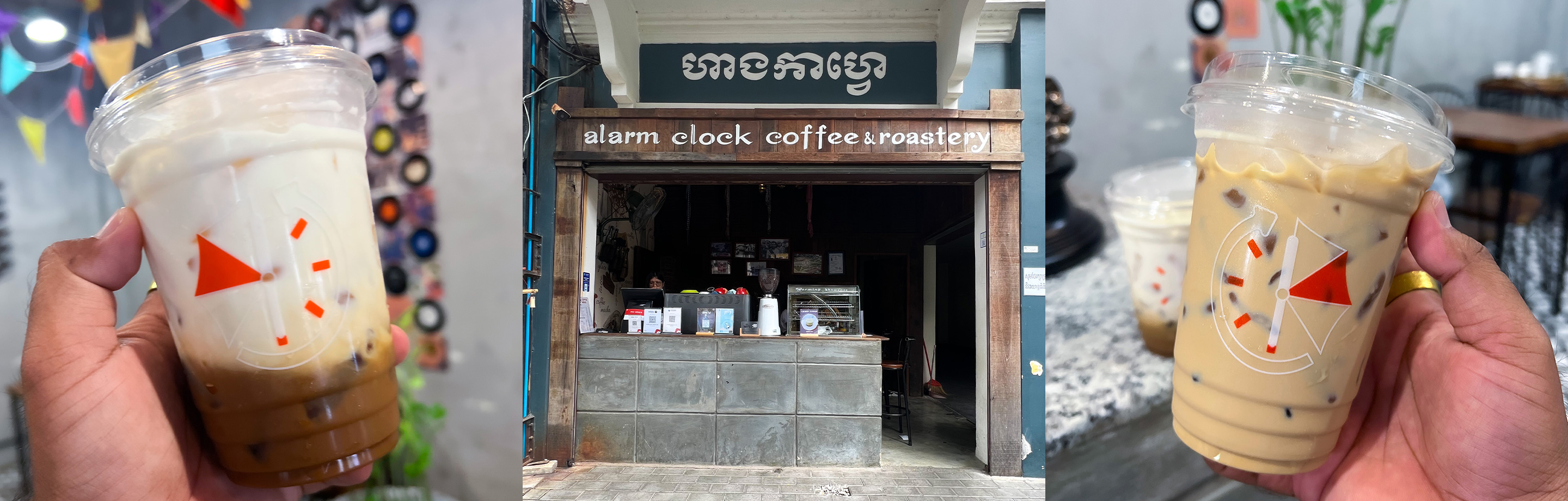 នាឡិការរោទ៍ម្ដងហើយមិនទាន់ស្វាង ទាល់តែបាន Alarm Clock Coffee ទើបស្វាង!