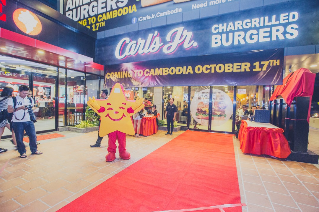 Carl Jr’s Opened its First Ever Flagship Restaurant in Cambodia!