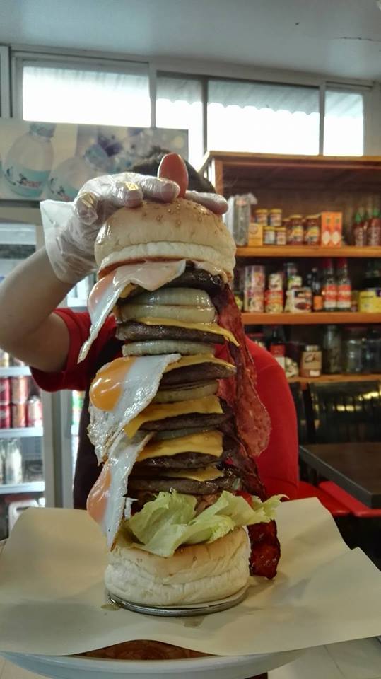 Crazy Burger (Photo Courtesy @ Mike Chenda)